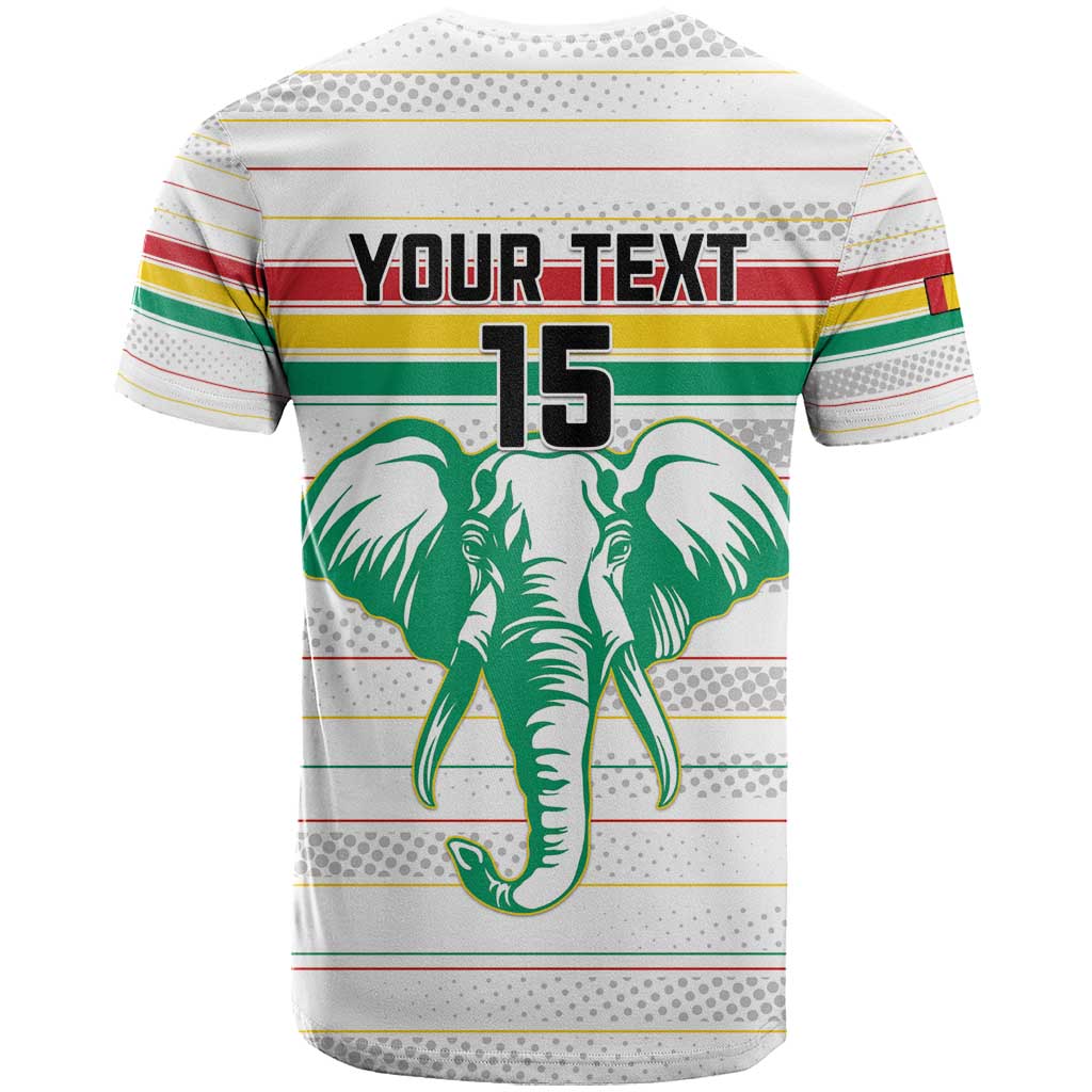 Custom Afro Guinee Football T shirt Go Syli National LT15