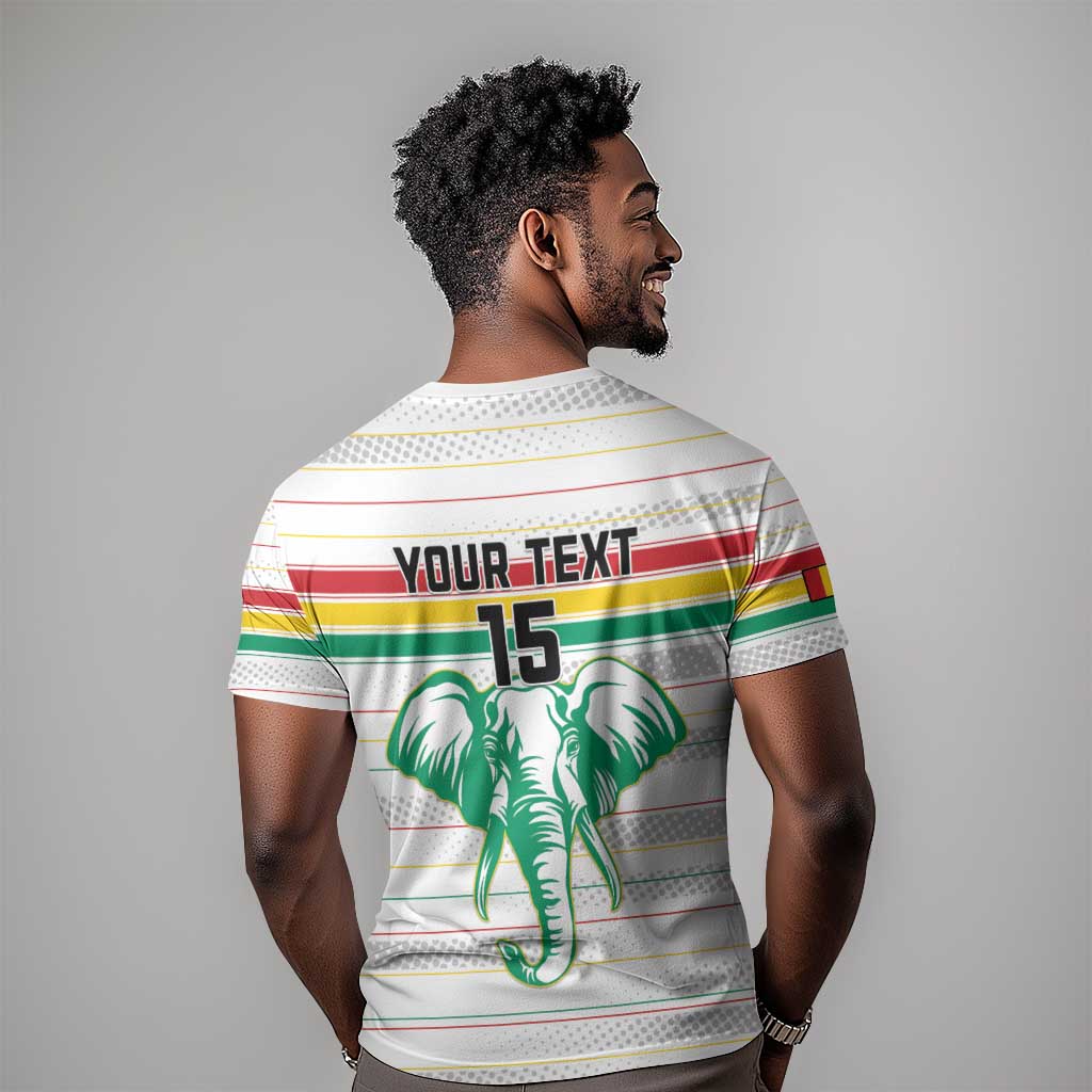 Custom Afro Guinee Football T shirt Go Syli National LT15