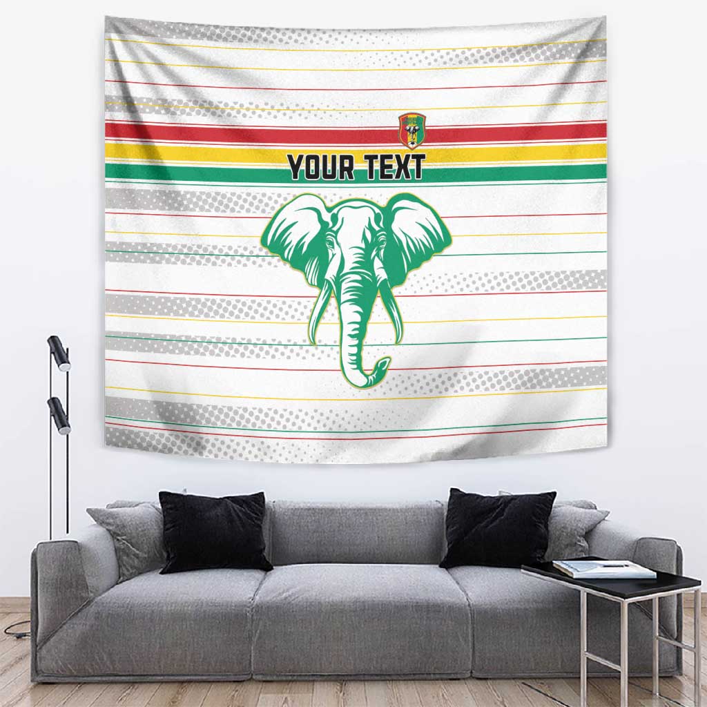 Custom Afro Guinee Football Tapestry Go Syli National LT15
