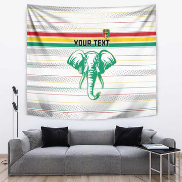 Custom Afro Guinee Football Tapestry Go Syli National LT15