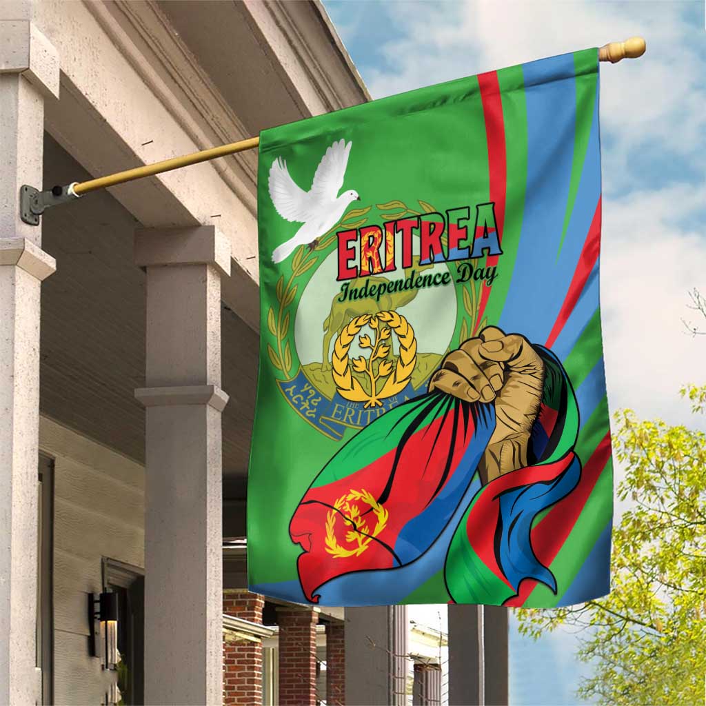 Happy Eritrea Independence Day Garden Flag 34th Anniversary LT15