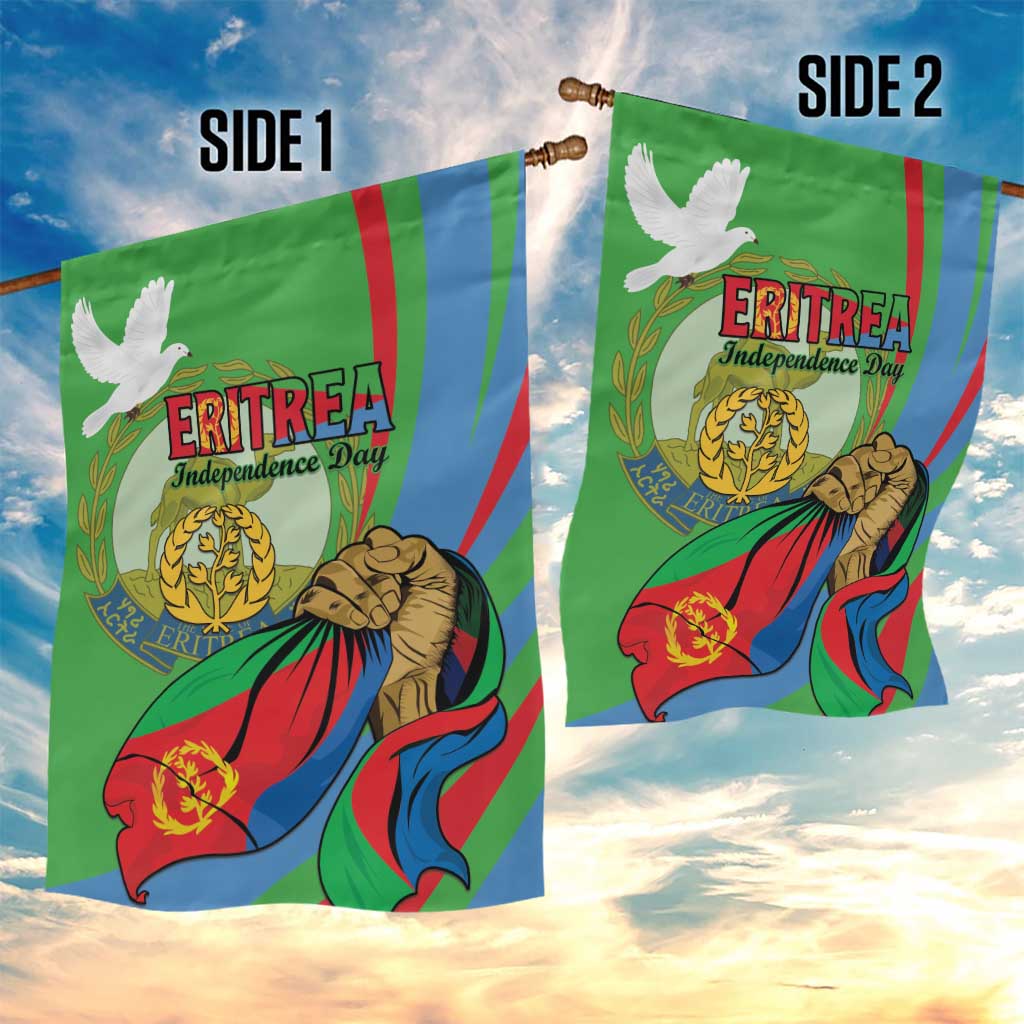Happy Eritrea Independence Day Garden Flag 34th Anniversary LT15