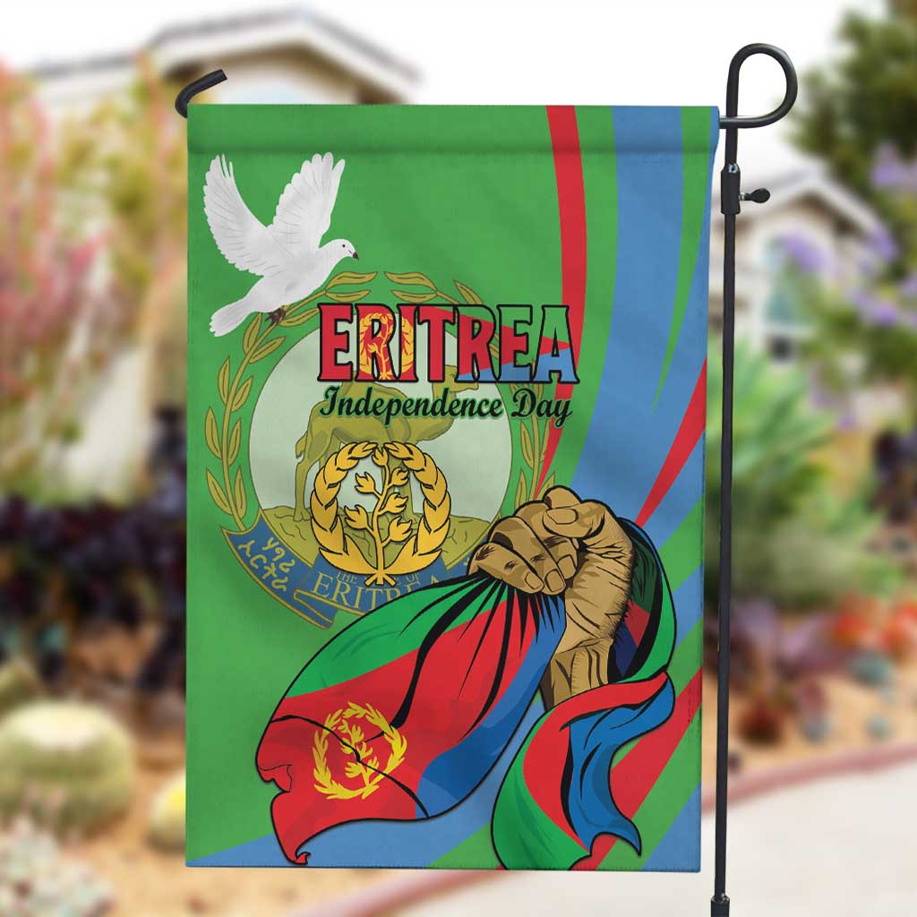 Happy Eritrea Independence Day Garden Flag 34th Anniversary LT15