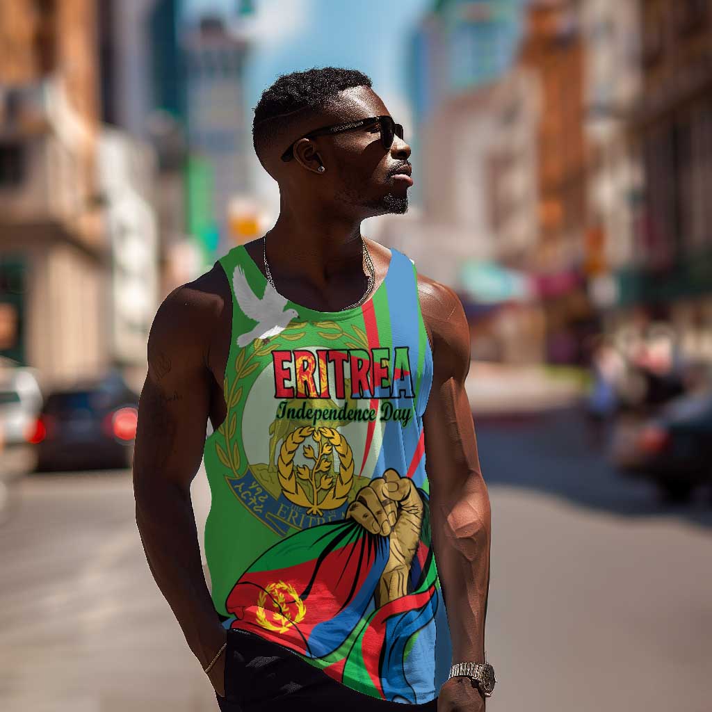 Happy Eritrea Independence Day Men Tank Top 34th Anniversary LT15