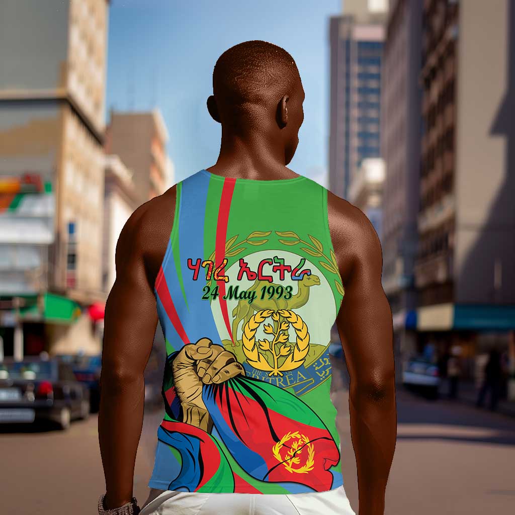 Happy Eritrea Independence Day Men Tank Top 34th Anniversary LT15