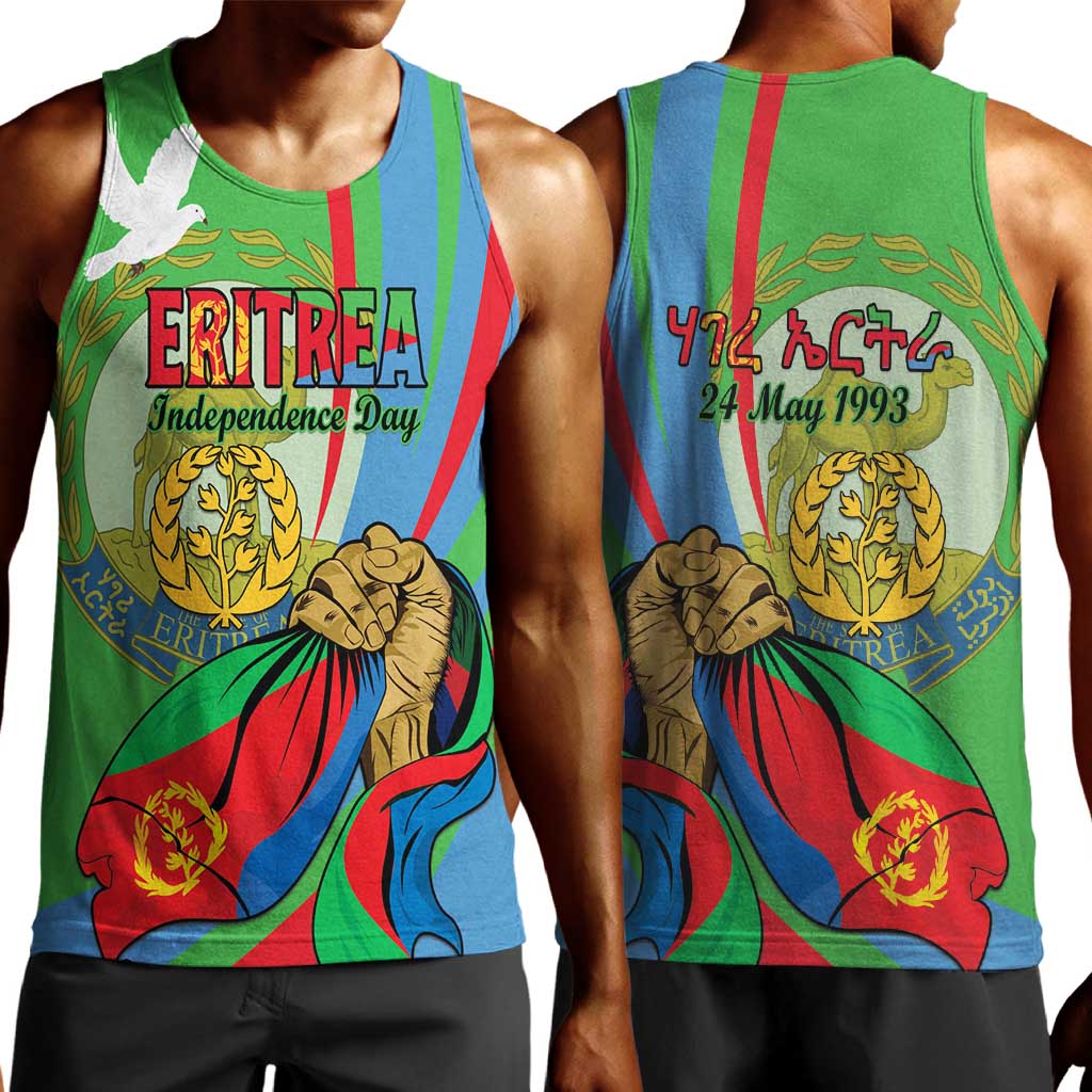 Happy Eritrea Independence Day Men Tank Top 34th Anniversary LT15