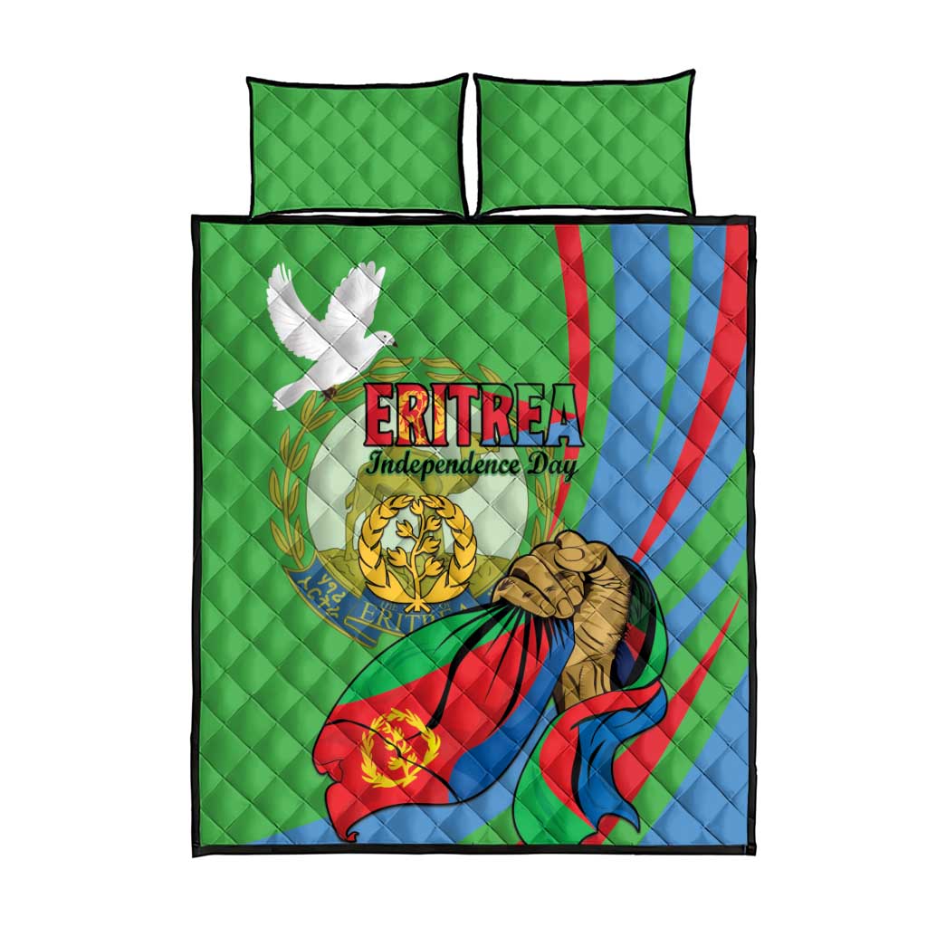 Happy Eritrea Independence Day Quilt Bed Set 34th Anniversary LT15