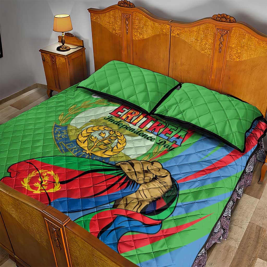 Happy Eritrea Independence Day Quilt Bed Set 34th Anniversary LT15