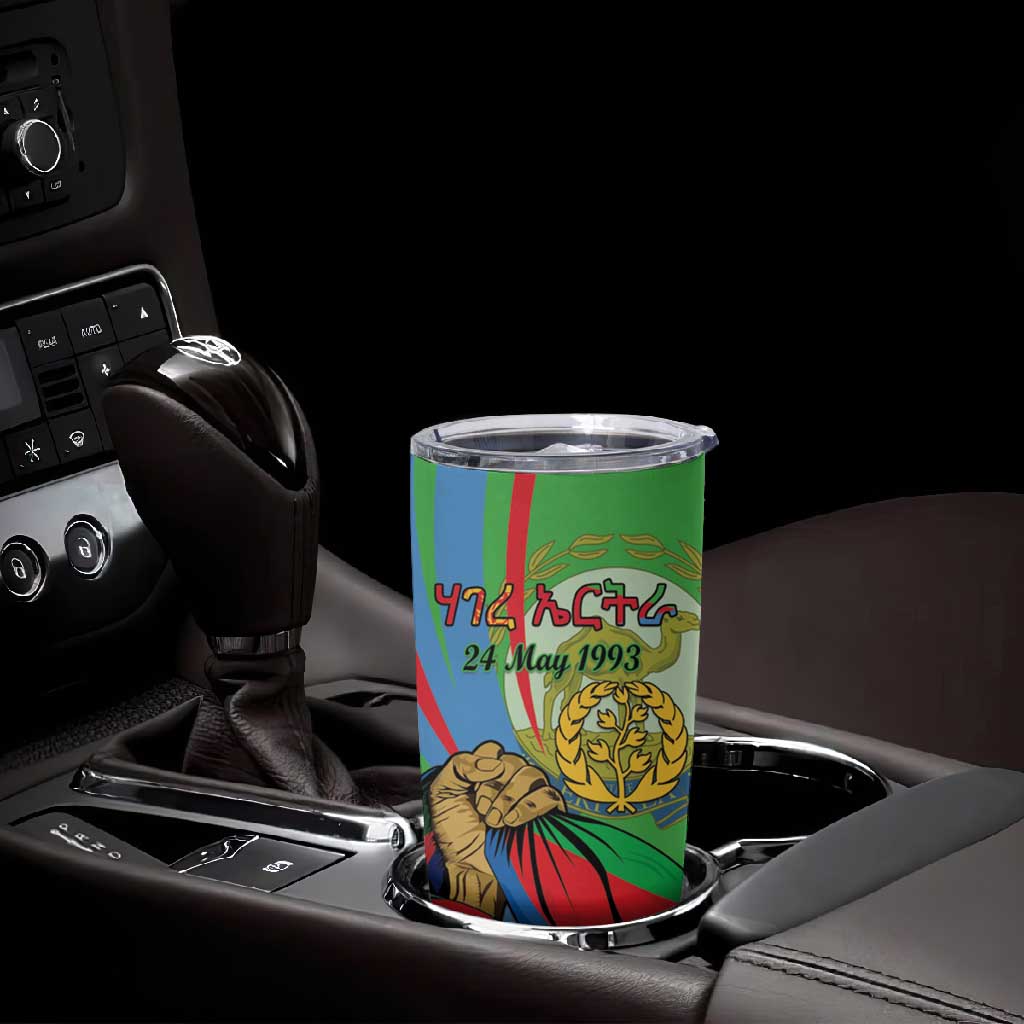 Happy Eritrea Independence Day Tumbler Cup 34th Anniversary LT15