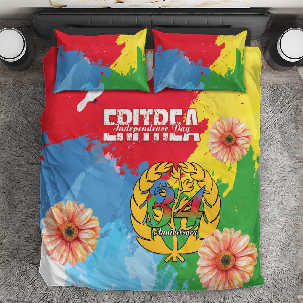 Eritrea Bedding Set Happy Independence Day LT15