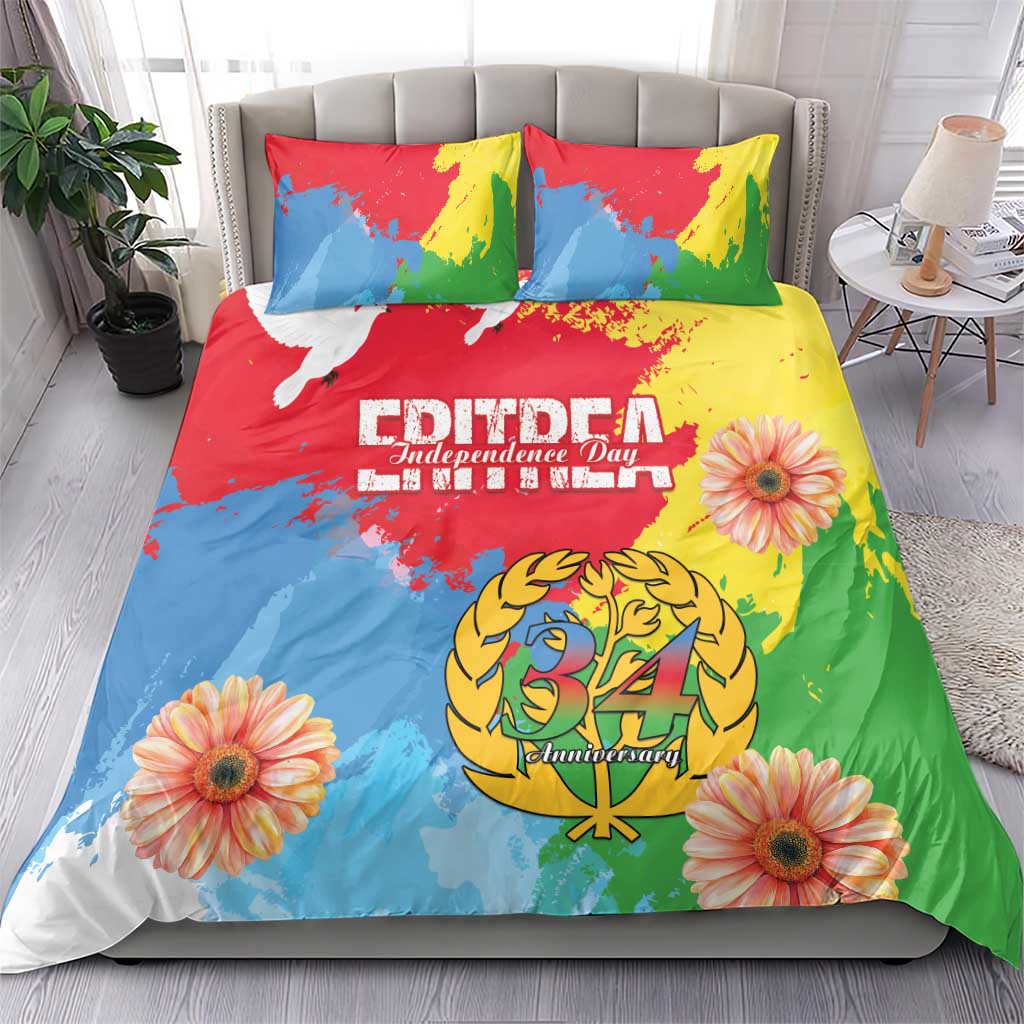 Eritrea Bedding Set Happy Independence Day LT15