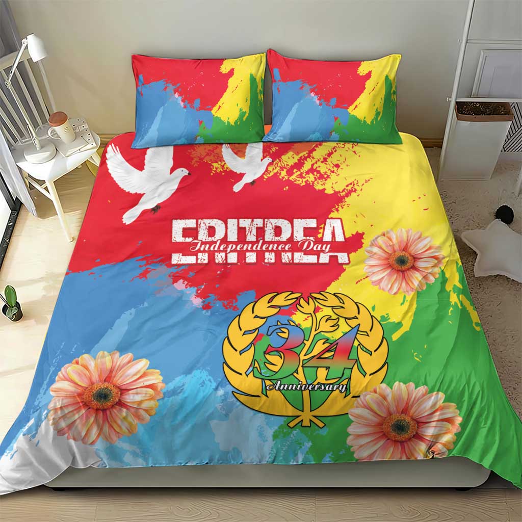 Eritrea Bedding Set Happy Independence Day LT15