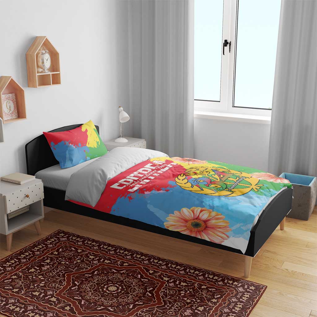 Eritrea Bedding Set Happy Independence Day LT15