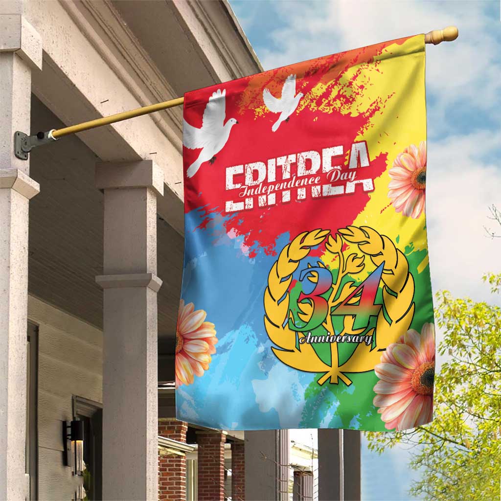Eritrea Garden Flag Happy Independence Day LT15