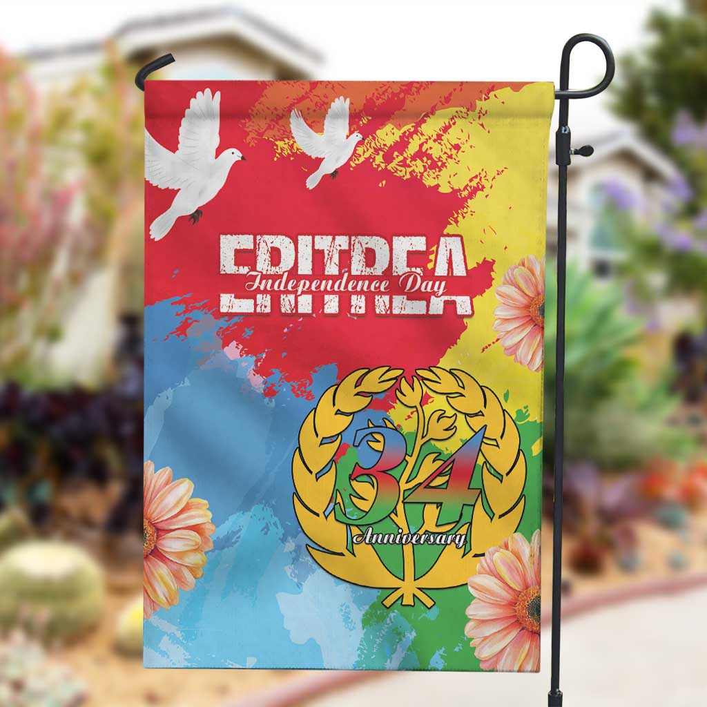 Eritrea Garden Flag Happy Independence Day LT15