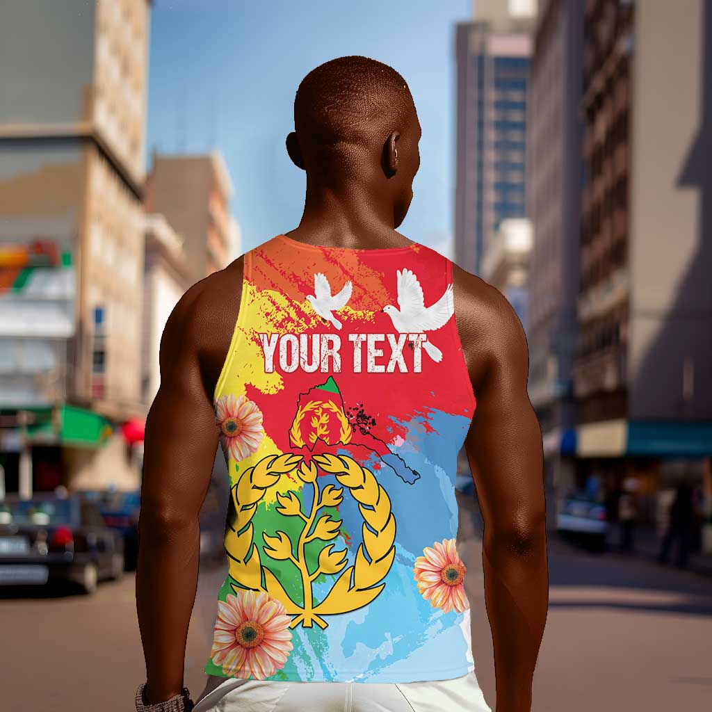 Personalised Eritrea Men Tank Top Happy Independence Day LT15