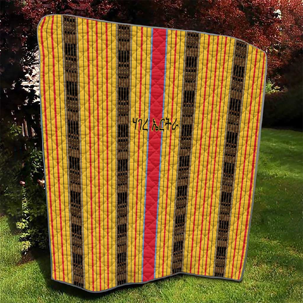 Eritrea Traditional Saho Mix Tilet Pattern Quilt LT15