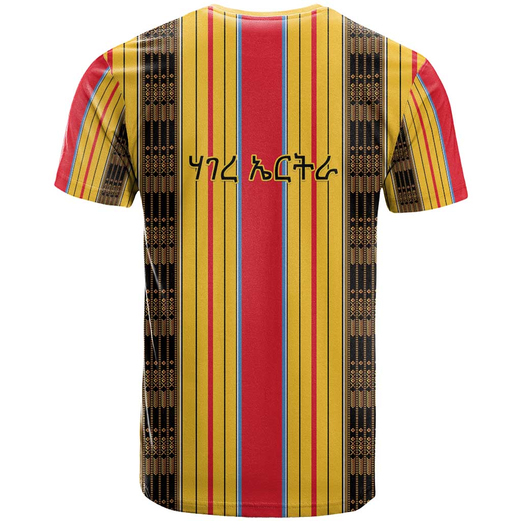 Eritrea Traditional Saho Mix Tilet Pattern T shirt LT15