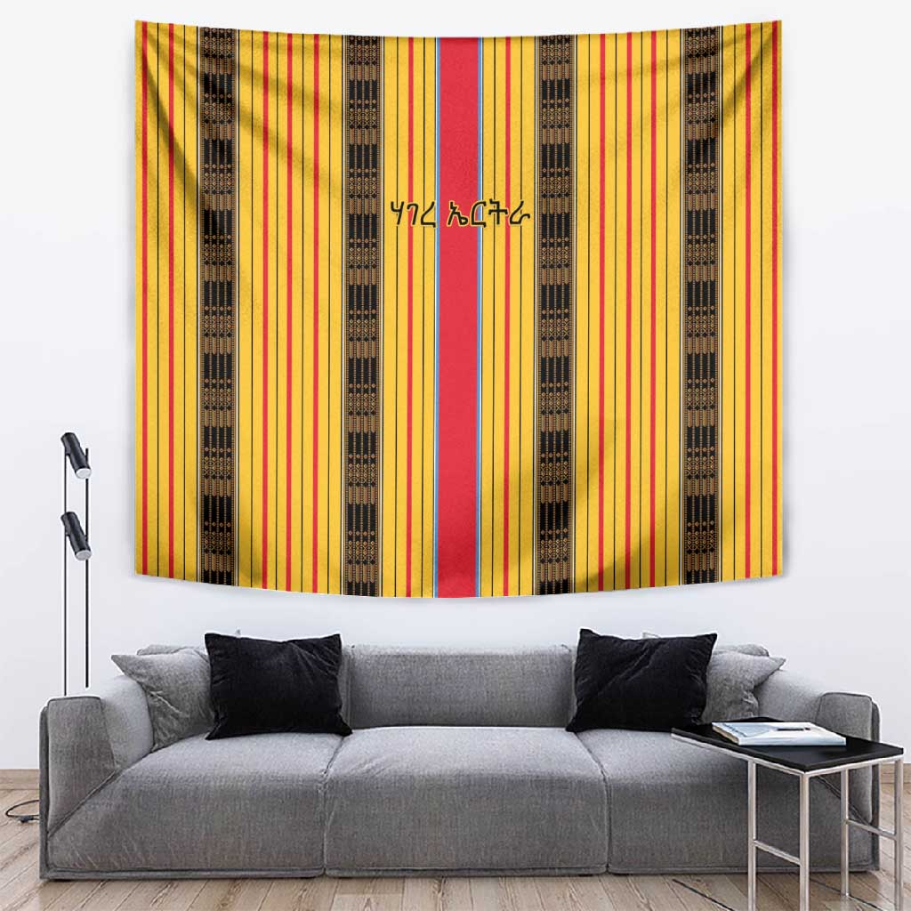 Eritrea Traditional Saho Mix Tilet Pattern Tapestry LT15