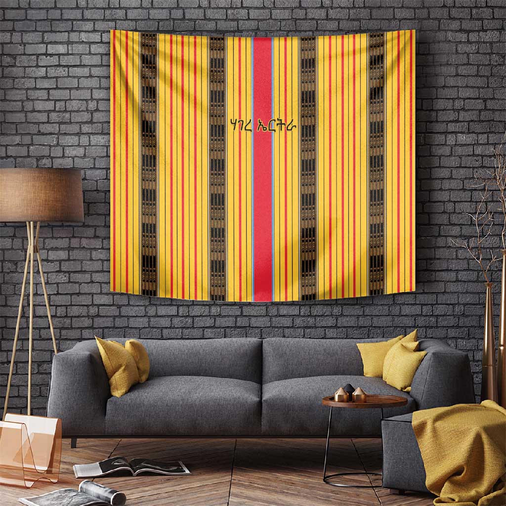Eritrea Traditional Saho Mix Tilet Pattern Tapestry LT15
