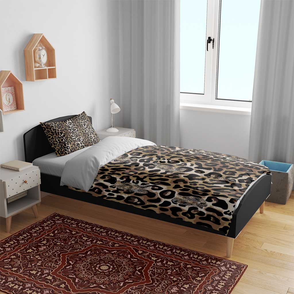 African Leopard Skin Pattern Bedding Set LT15