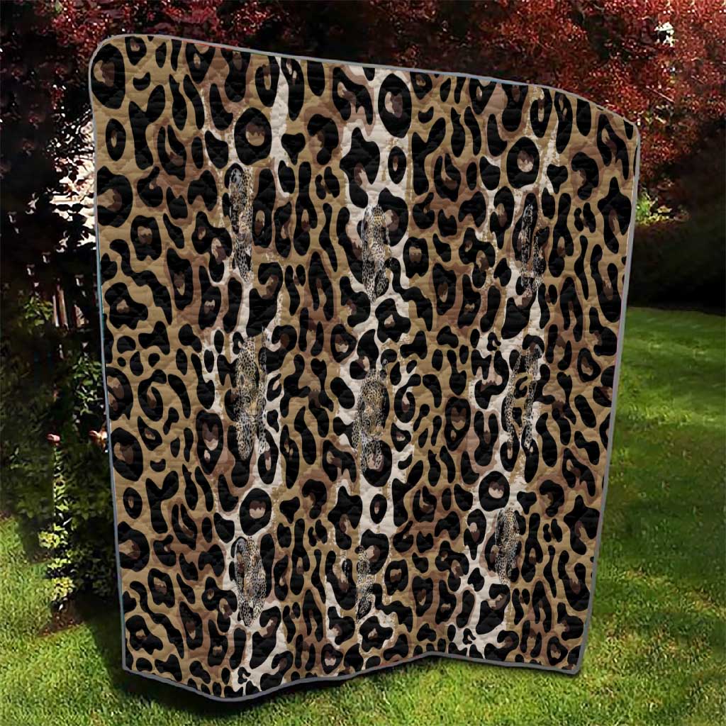 African Leopard Skin Pattern Quilt LT15