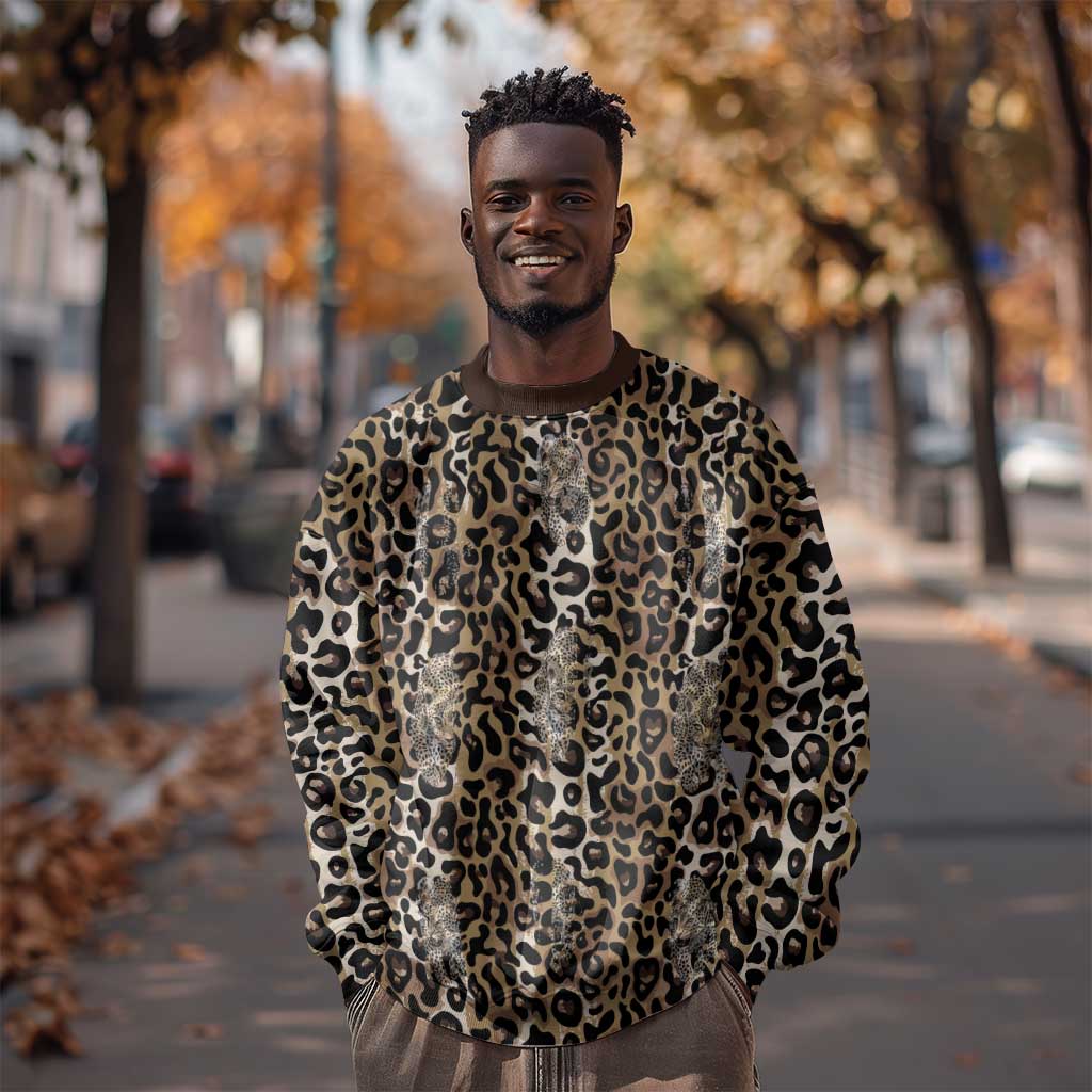 African Leopard Skin Pattern Sweatshirt LT15