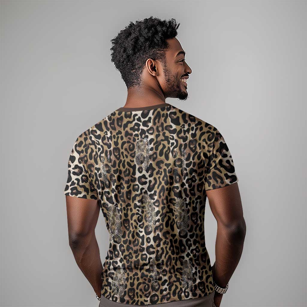 African Leopard Skin Pattern T shirt LT15