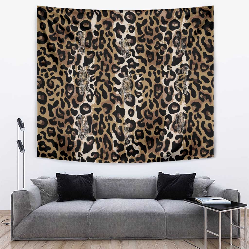 African Leopard Skin Pattern Tapestry LT15