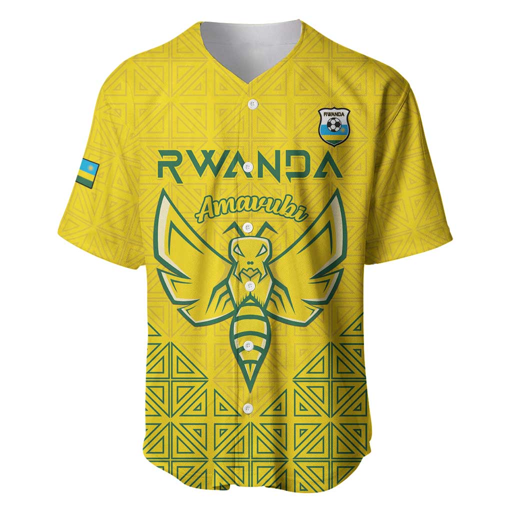 Custom Jamhuri ya Rwanda Football Baseball Jersey Go Amavubi Go LT15