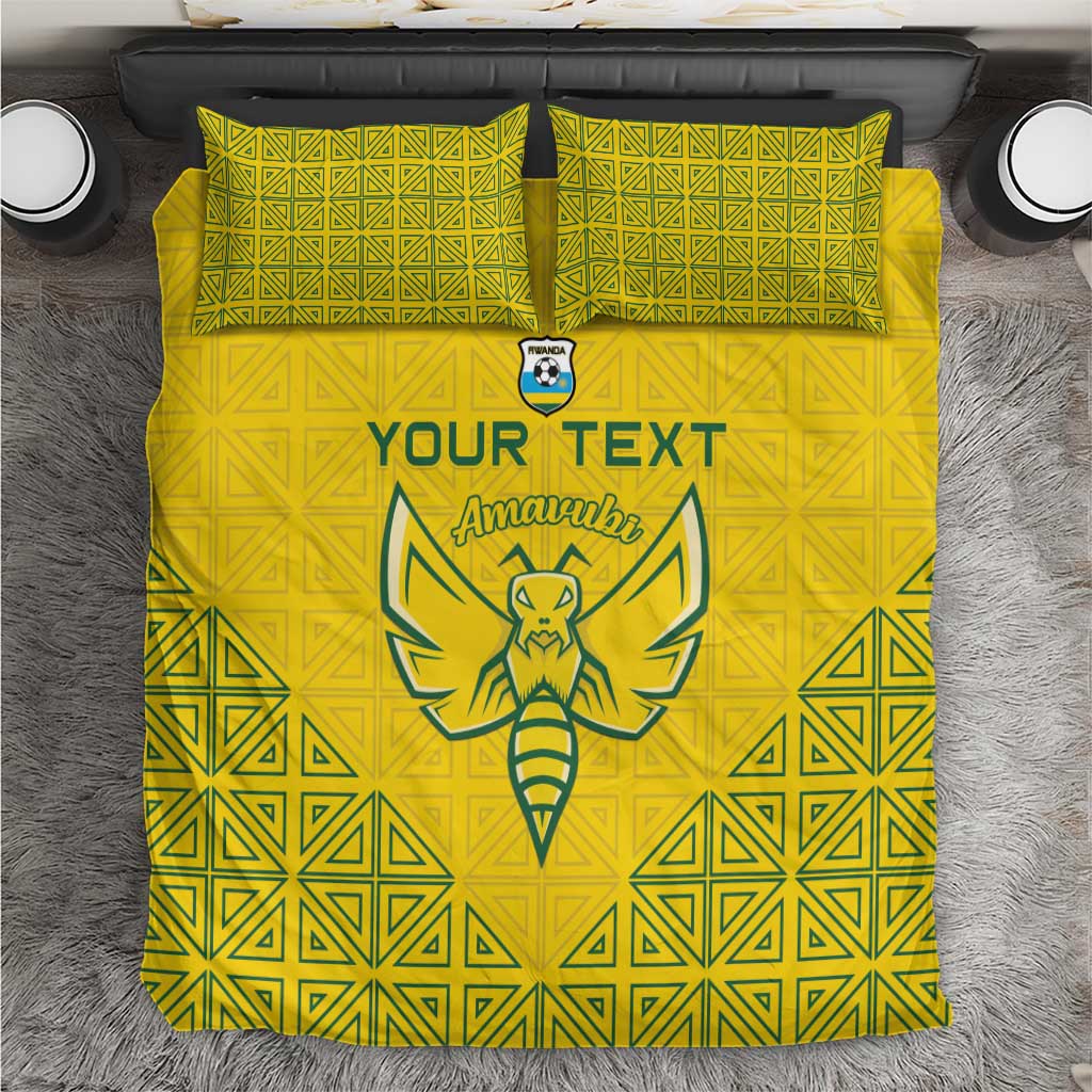 Custom Jamhuri ya Rwanda Football Bedding Set Go Amavubi Go LT15