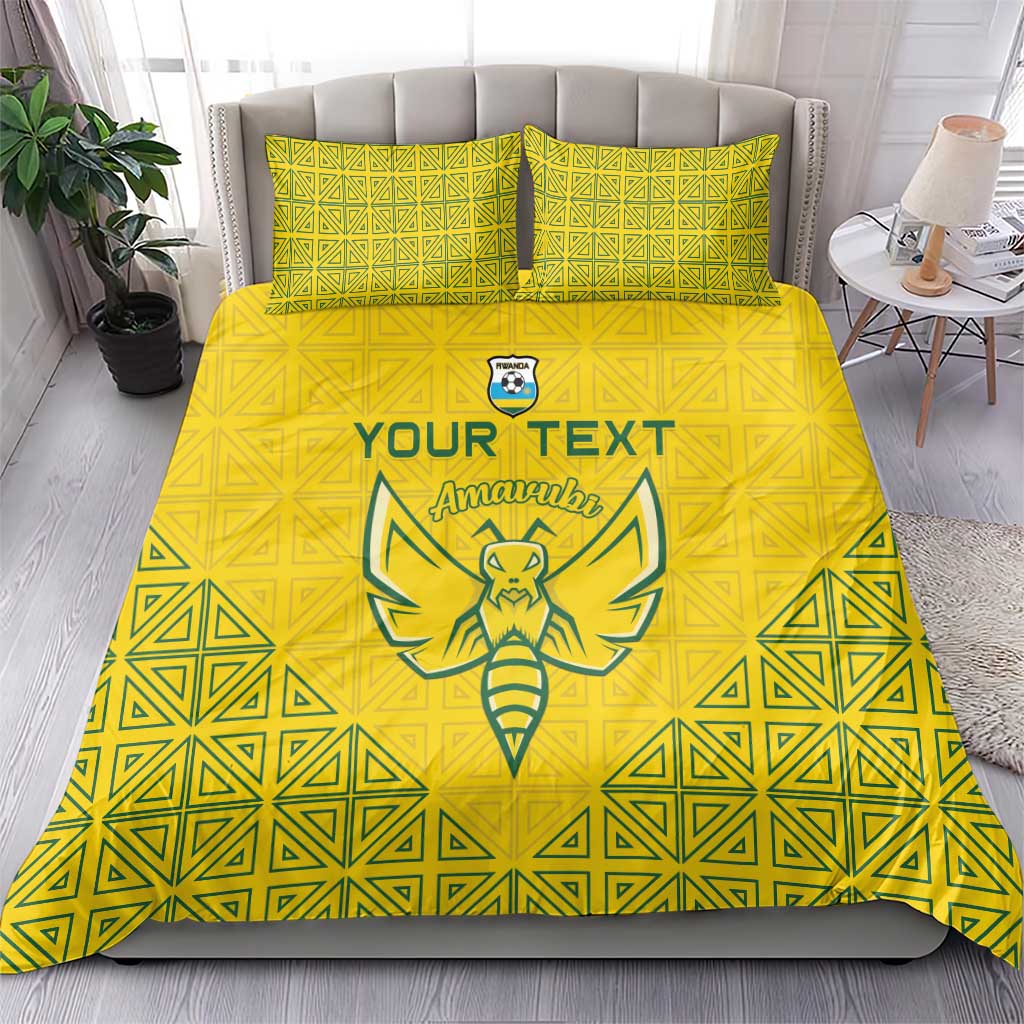 Custom Jamhuri ya Rwanda Football Bedding Set Go Amavubi Go LT15
