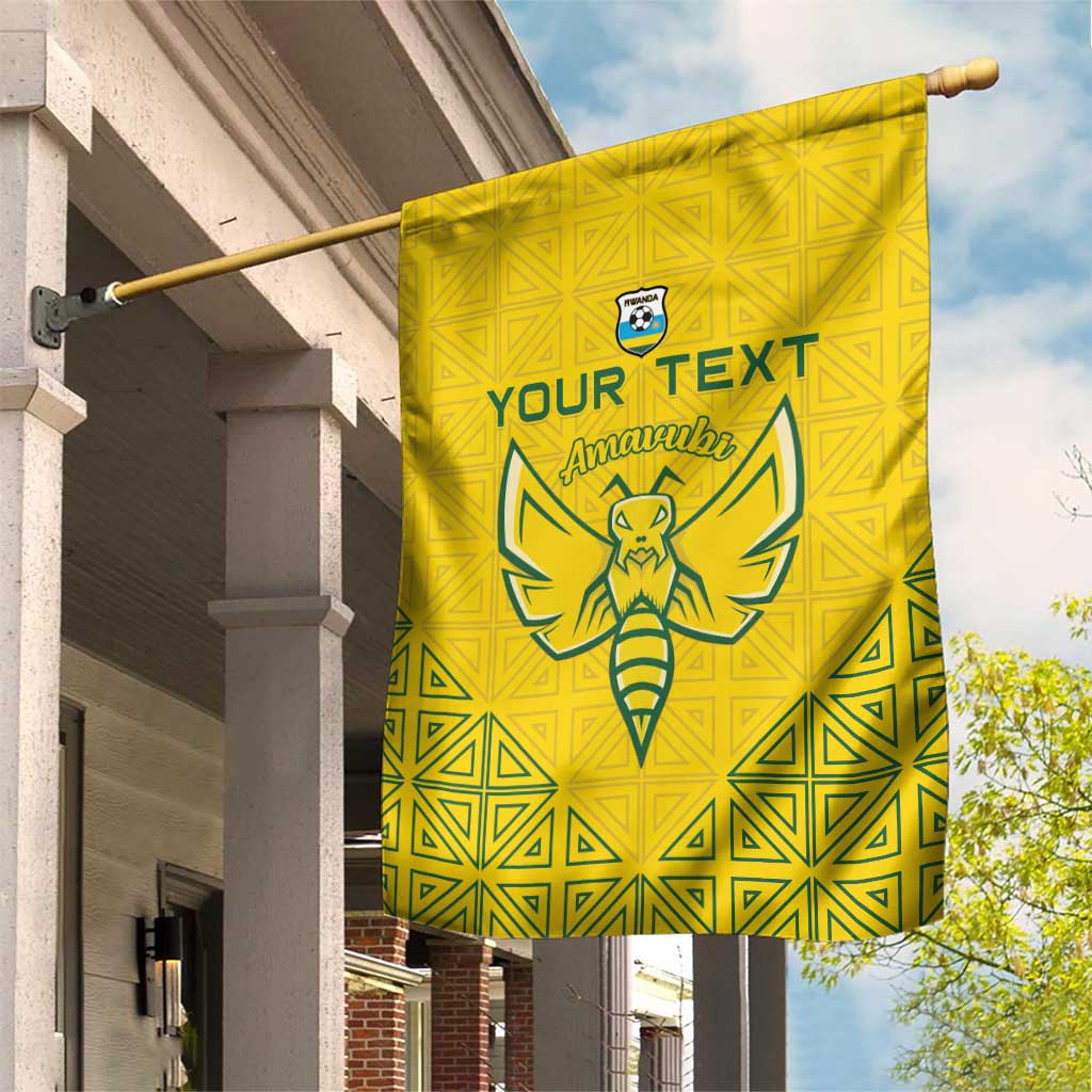 Custom Jamhuri ya Rwanda Football Garden Flag Go Amavubi Go LT15