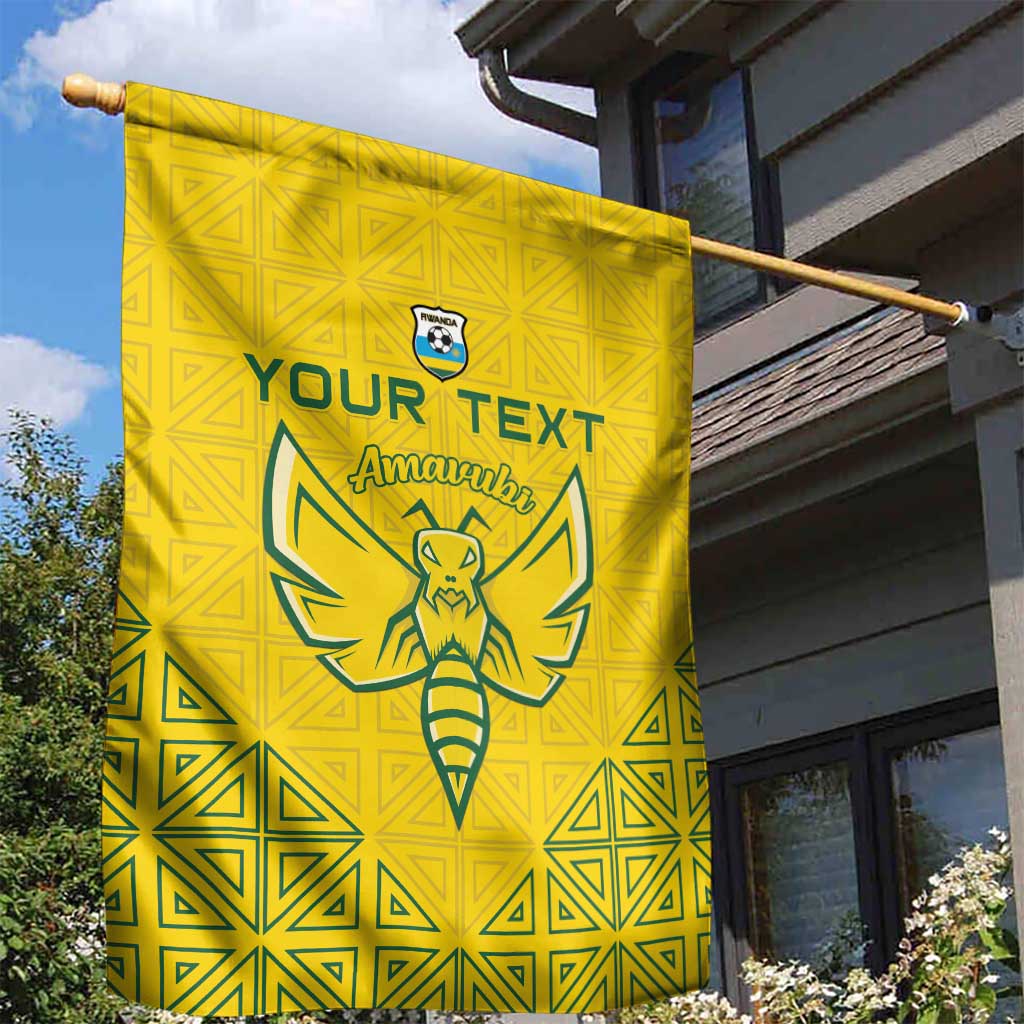 Custom Jamhuri ya Rwanda Football Garden Flag Go Amavubi Go LT15