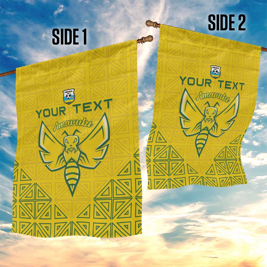Custom Jamhuri ya Rwanda Football Garden Flag Go Amavubi Go LT15