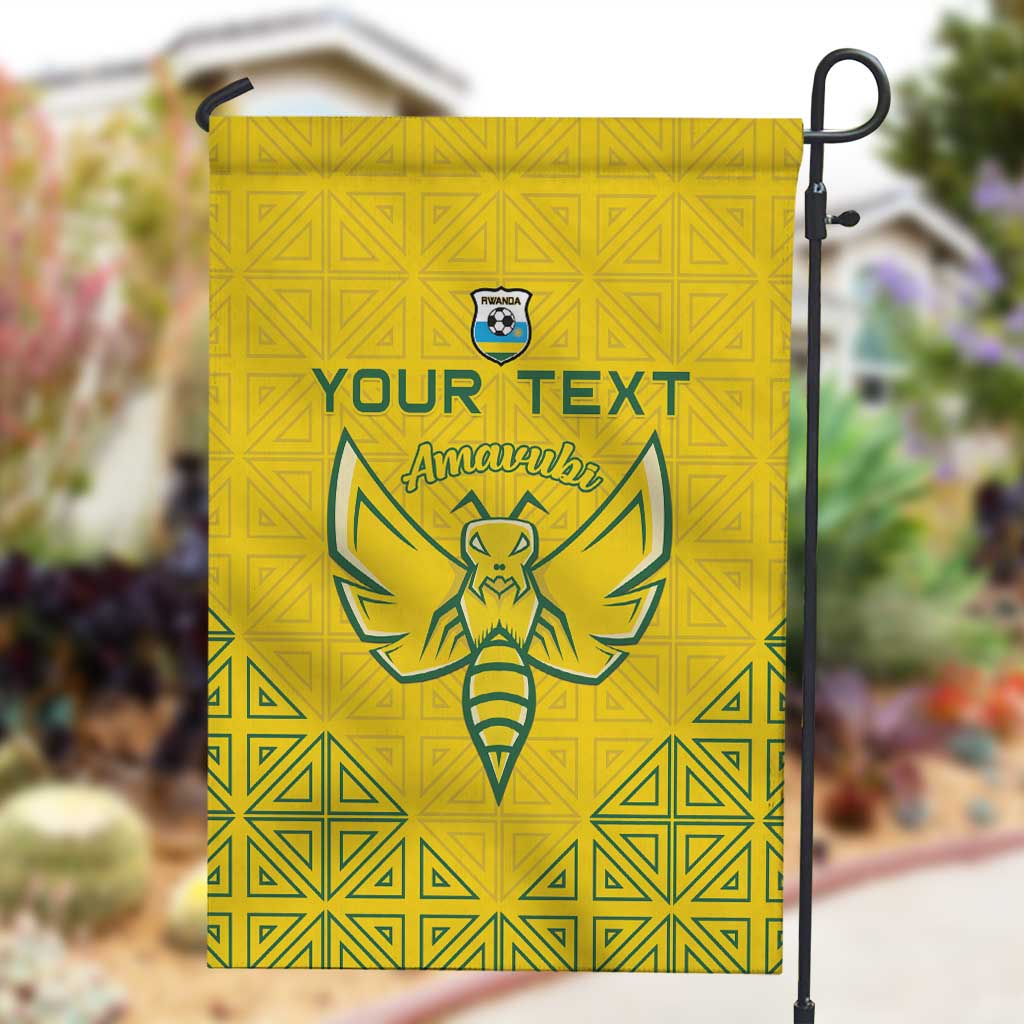 Custom Jamhuri ya Rwanda Football Garden Flag Go Amavubi Go LT15