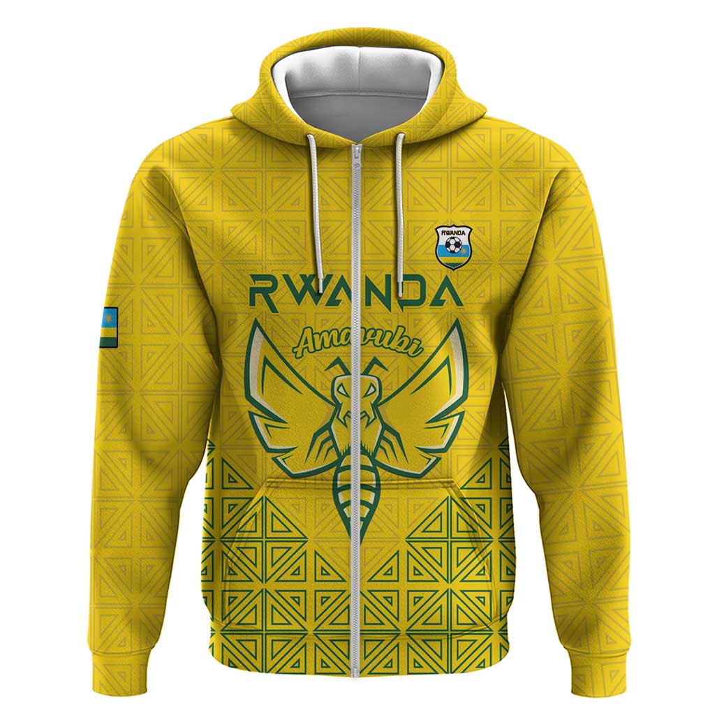 Custom Rwanda Football Hoodie Amavubi Oyeee! LT15