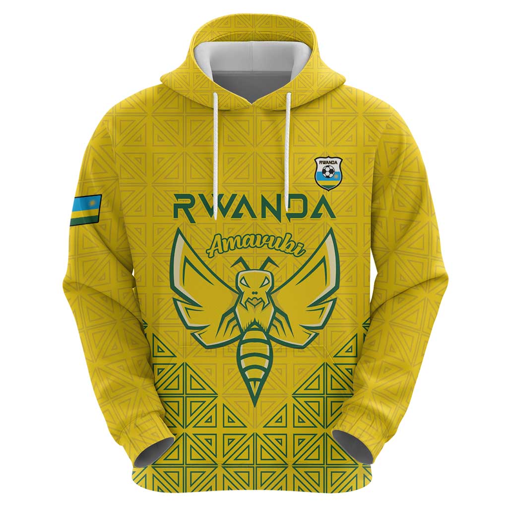Custom Rwanda Football Hoodie Amavubi Oyeee! LT15