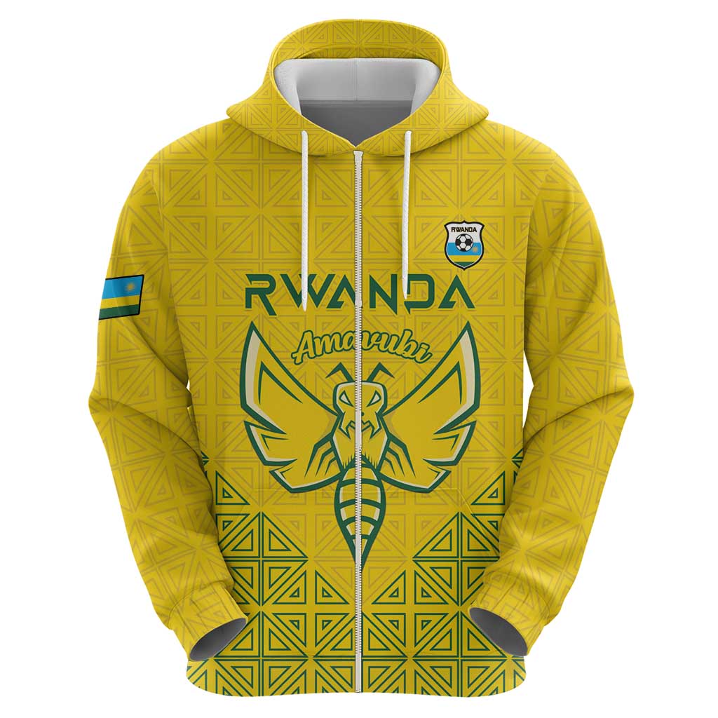 Custom Rwanda Football Hoodie Amavubi Oyeee! LT15