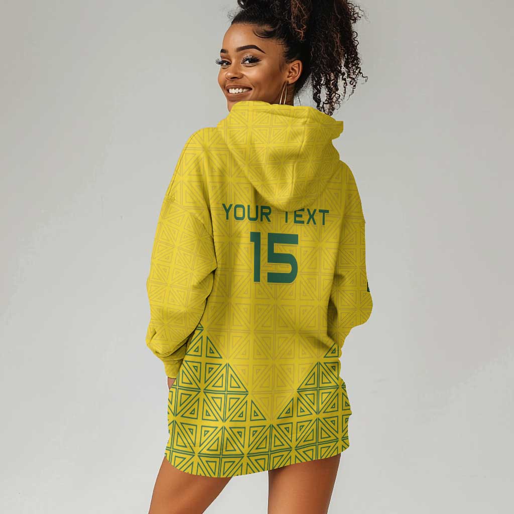 Custom Jamhuri ya Rwanda Football Hoodie Dress Go Amavubi Go LT15