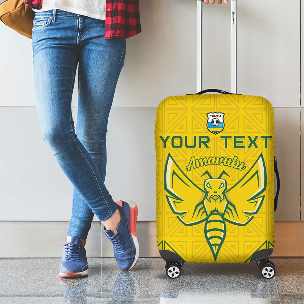 Custom Rwanda Football Luggage Cover Amavubi Oyeee! LT15