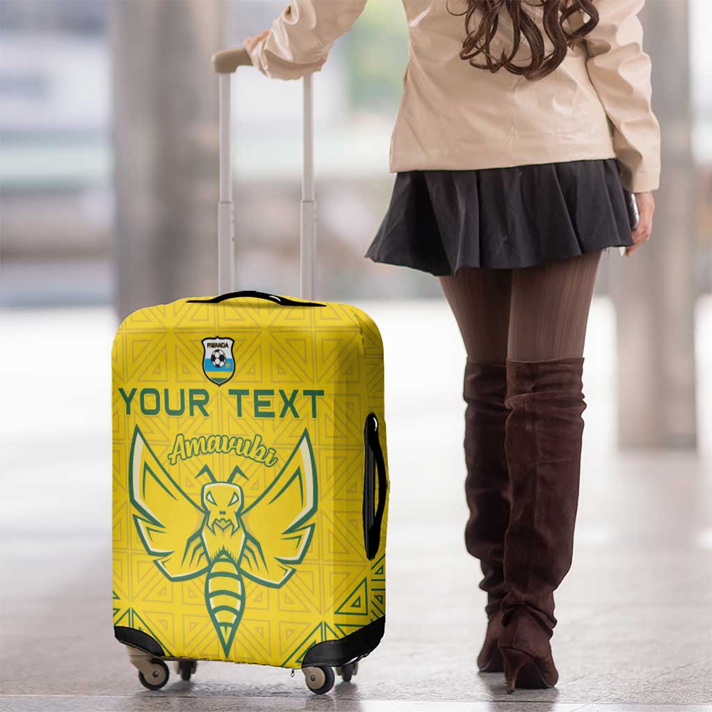 Custom Rwanda Football Luggage Cover Amavubi Oyeee! LT15