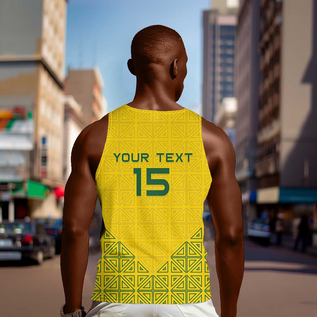 Custom Jamhuri ya Rwanda Football Men Tank Top Go Amavubi Go LT15