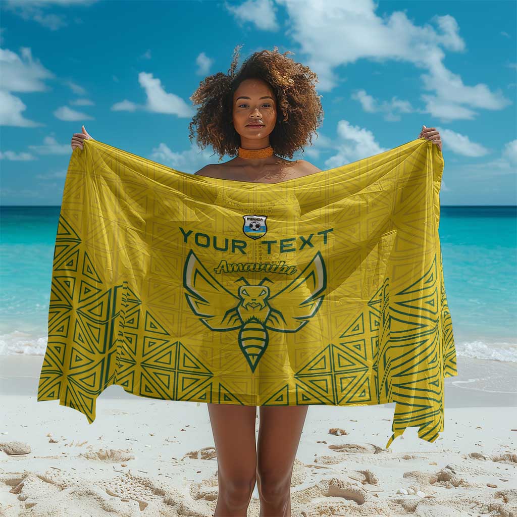 Custom Jamhuri ya Rwanda Football Sarong Go Amavubi Go LT15