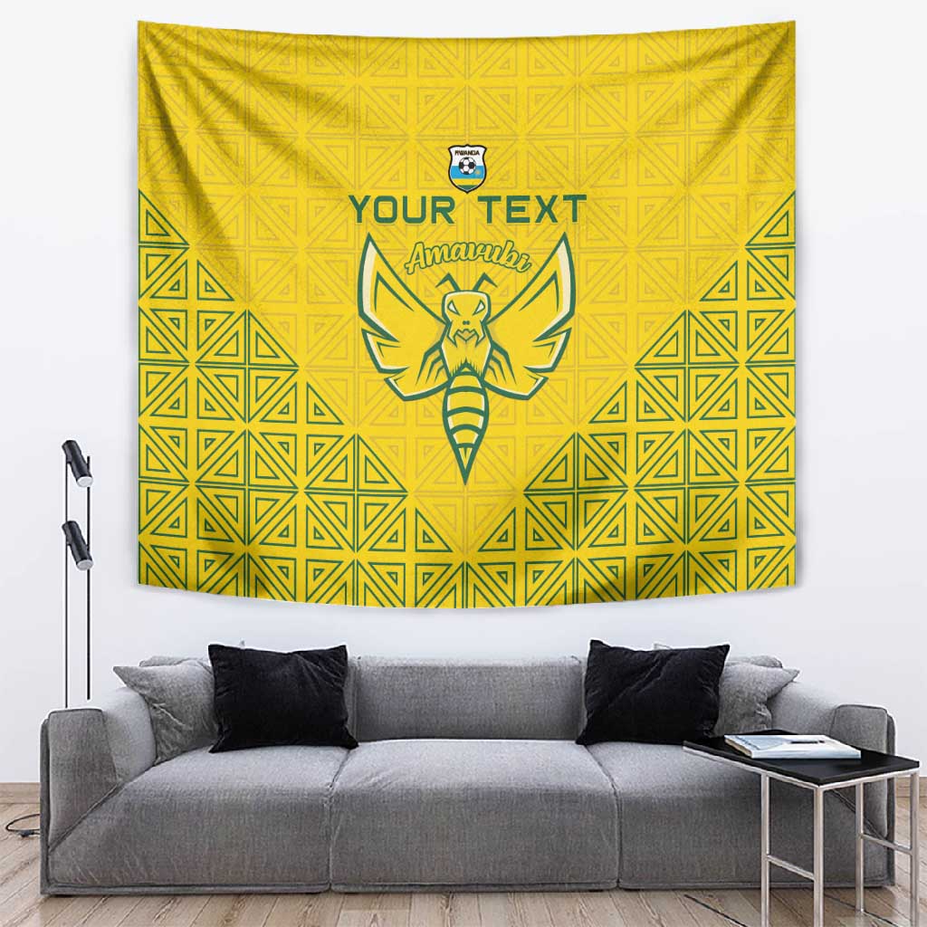 Custom Jamhuri ya Rwanda Football Tapestry Go Amavubi Go LT15