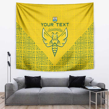 Custom Jamhuri ya Rwanda Football Tapestry Go Amavubi Go LT15