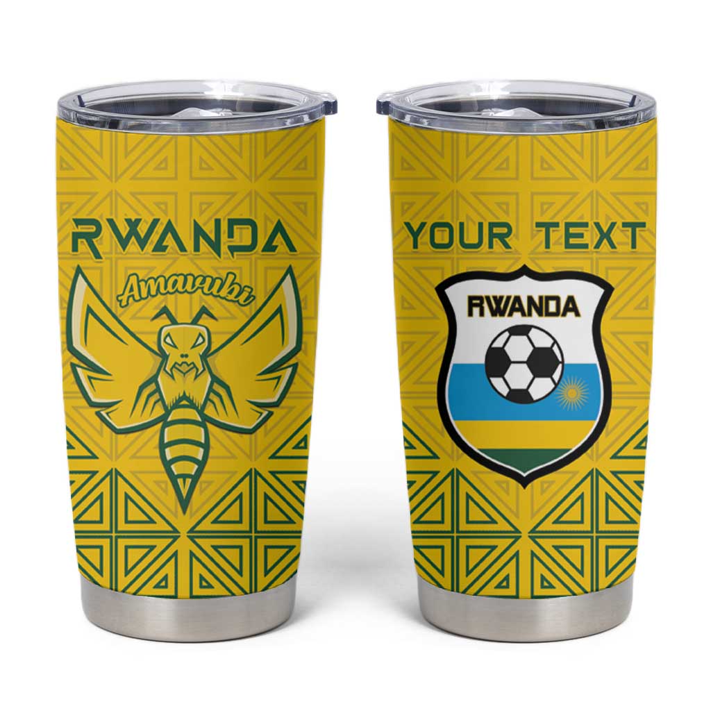 Custom Jamhuri ya Rwanda Football Tumbler Cup Go Amavubi Go LT15
