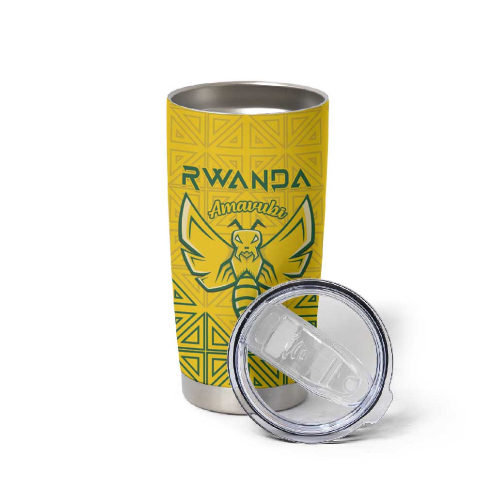 Custom Jamhuri ya Rwanda Football Tumbler Cup Go Amavubi Go LT15