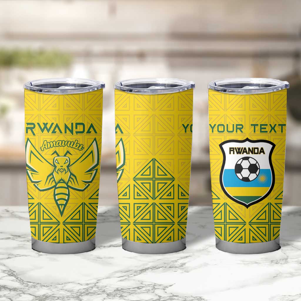 Custom Jamhuri ya Rwanda Football Tumbler Cup Go Amavubi Go LT15