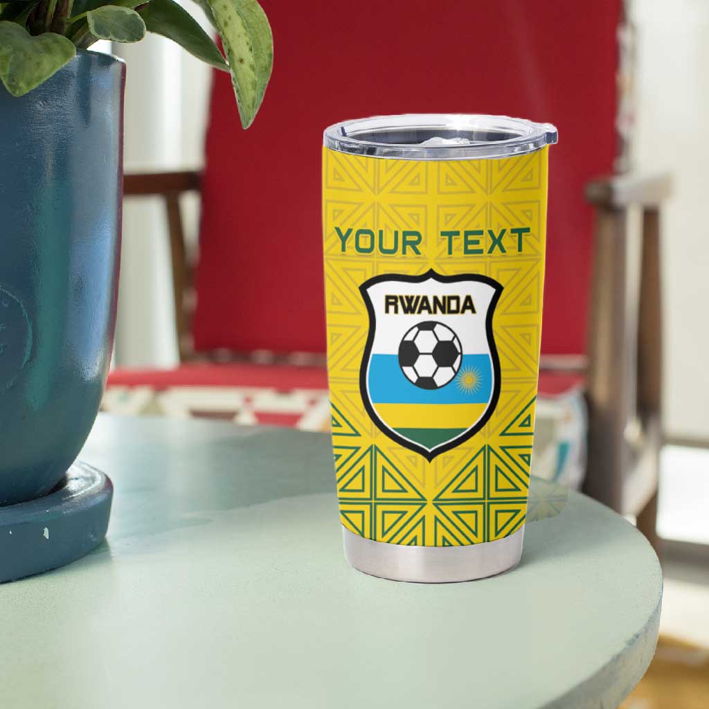 Custom Jamhuri ya Rwanda Football Tumbler Cup Go Amavubi Go LT15